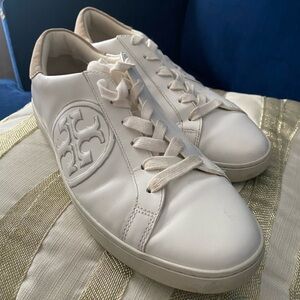 Tory Burch Women's White Sneakers Size 101/2
